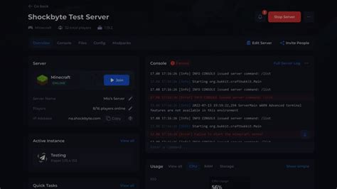 Shockbyte Control Panel Migrations .